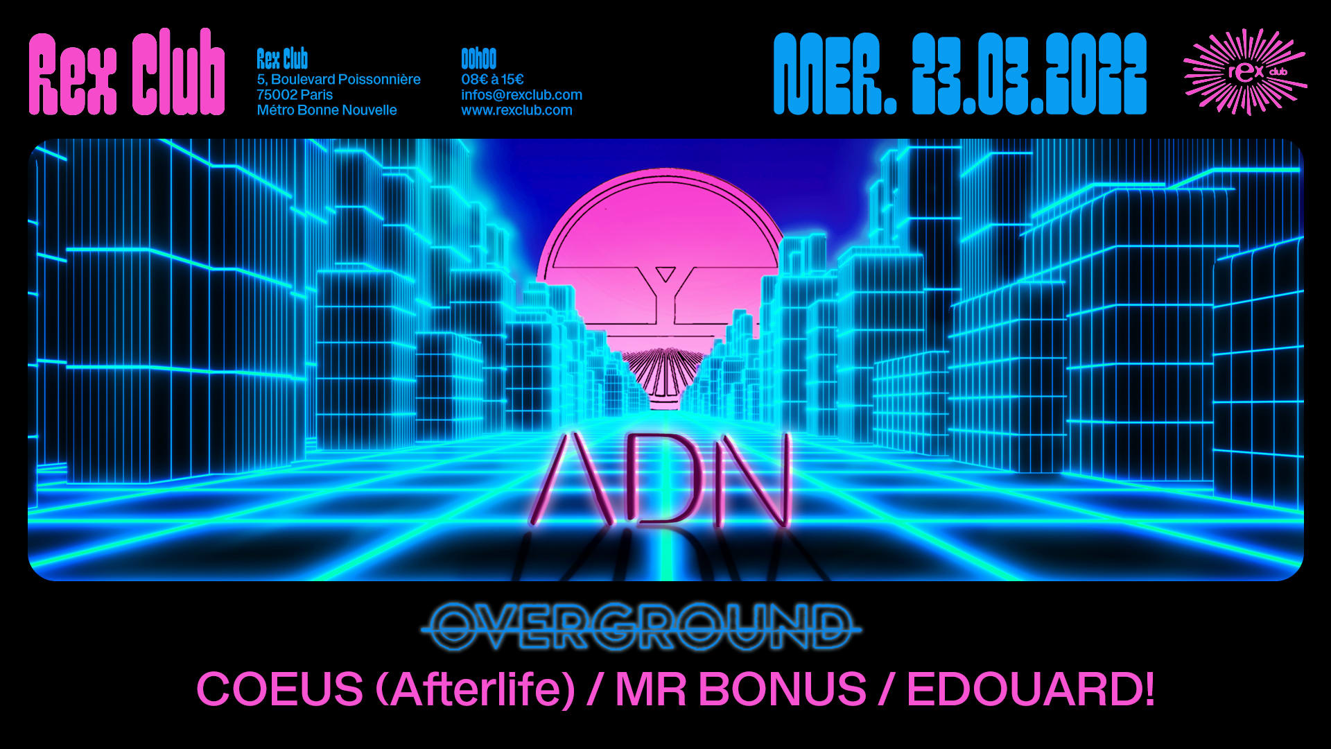 Overground X Adn W/ Coeus (Afterlife), Mr Bonus, Edouard! Cover