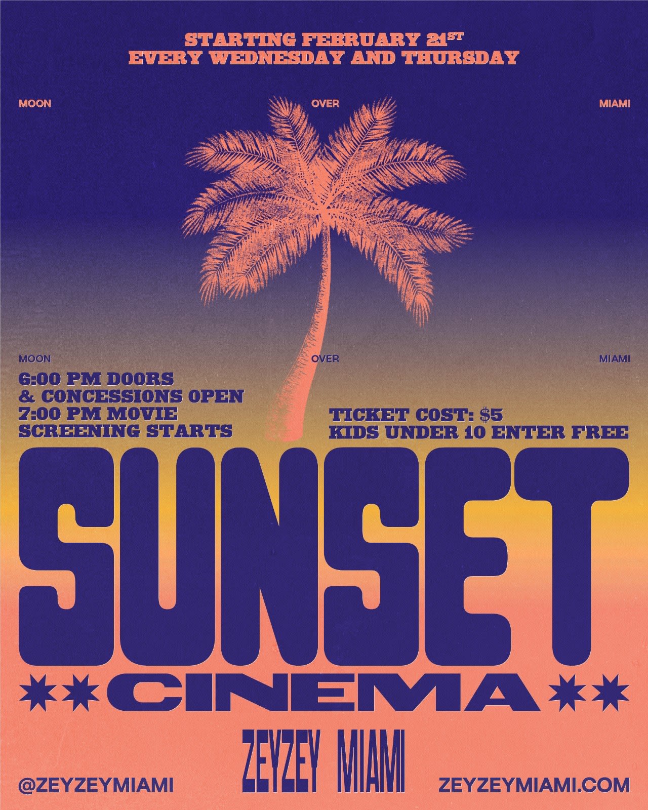 Sunset Cinema Ft:"The Parent Trap"- Powered By Estrella Damm Cover