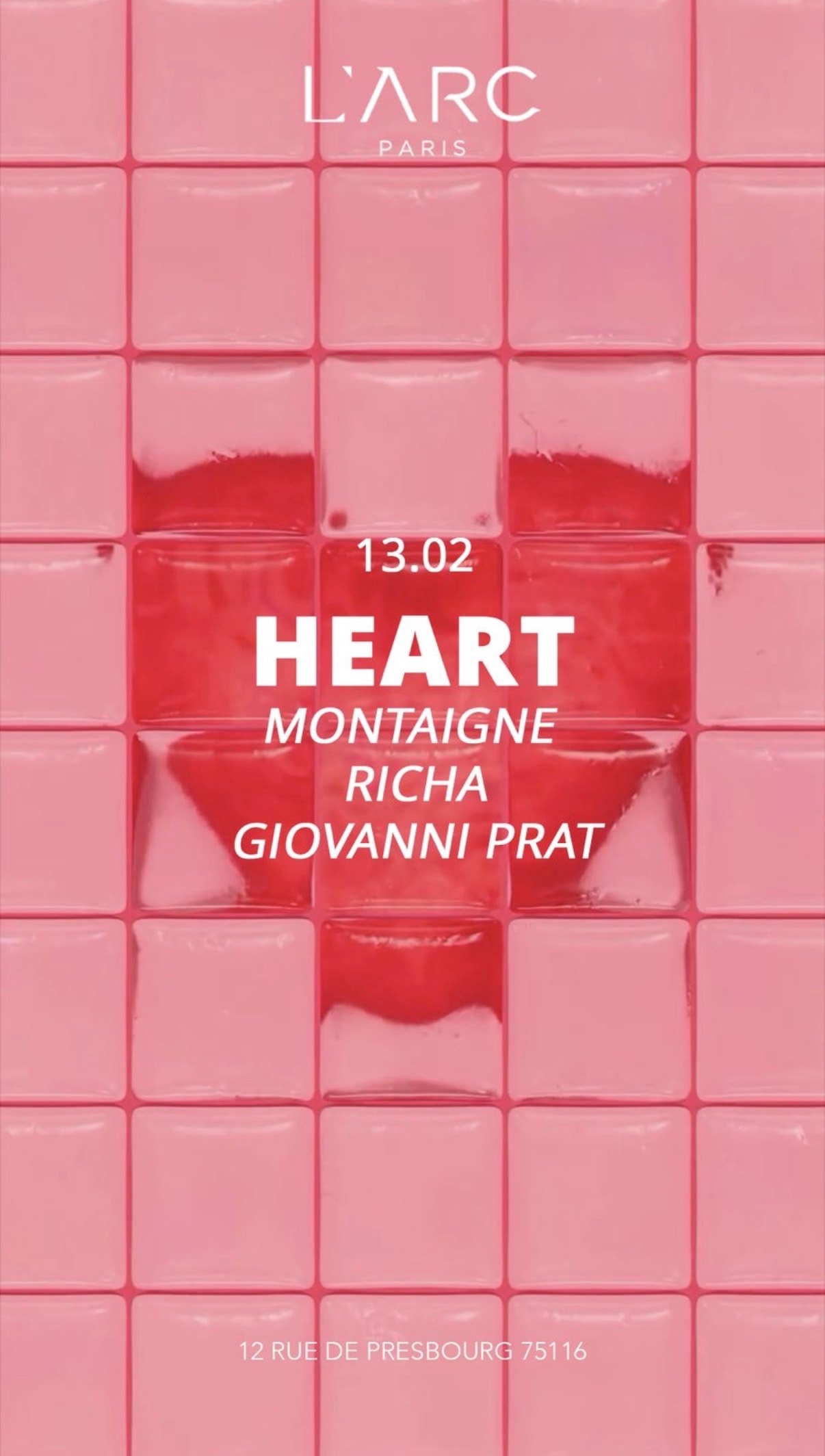 Heart Paris Arc Cover