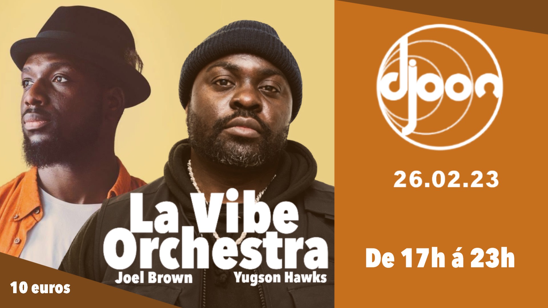 La Vibe Orchestra W/Joel Brown & Yugson Hawks Cover