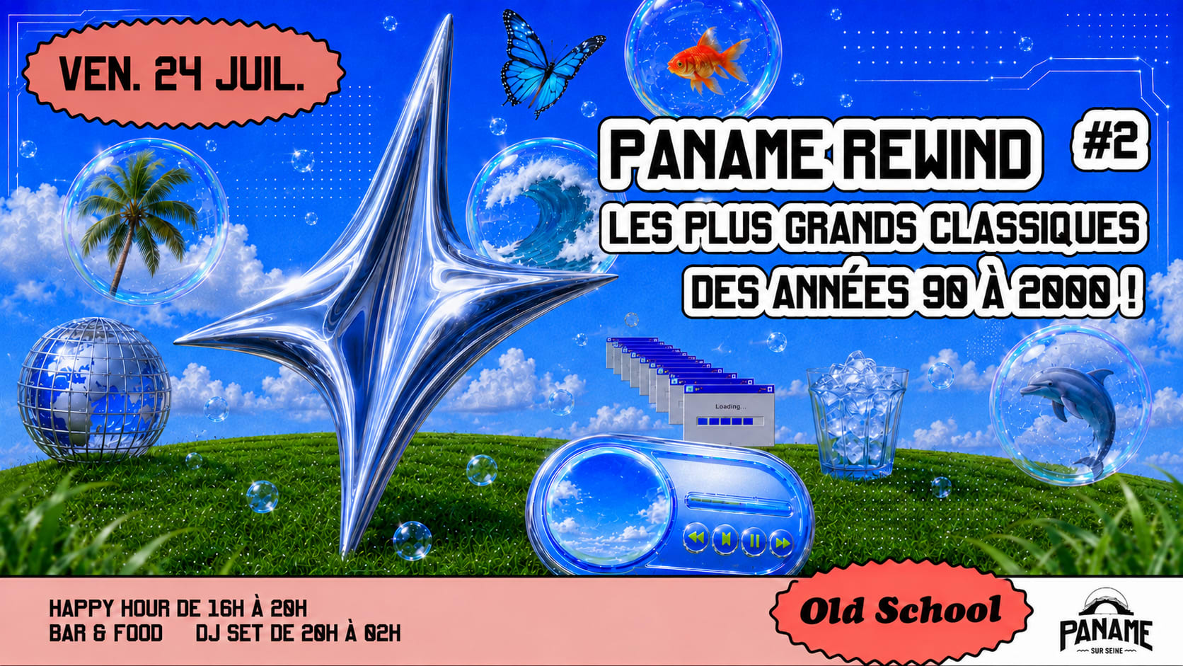 Paname Rewind #2 : 90's To Y2k ! Cover