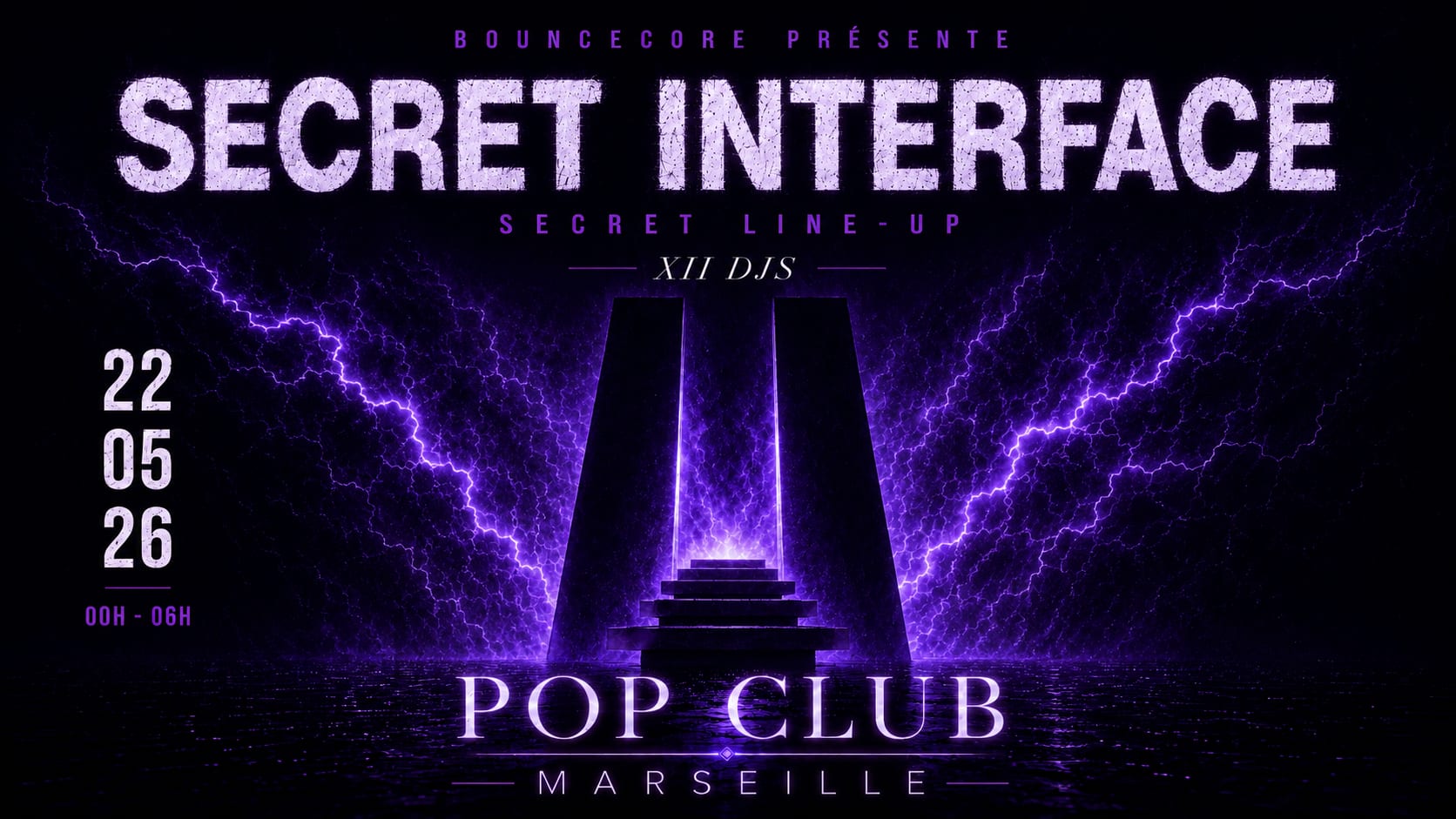 Secret Interface - Pop Club Marseille Cover