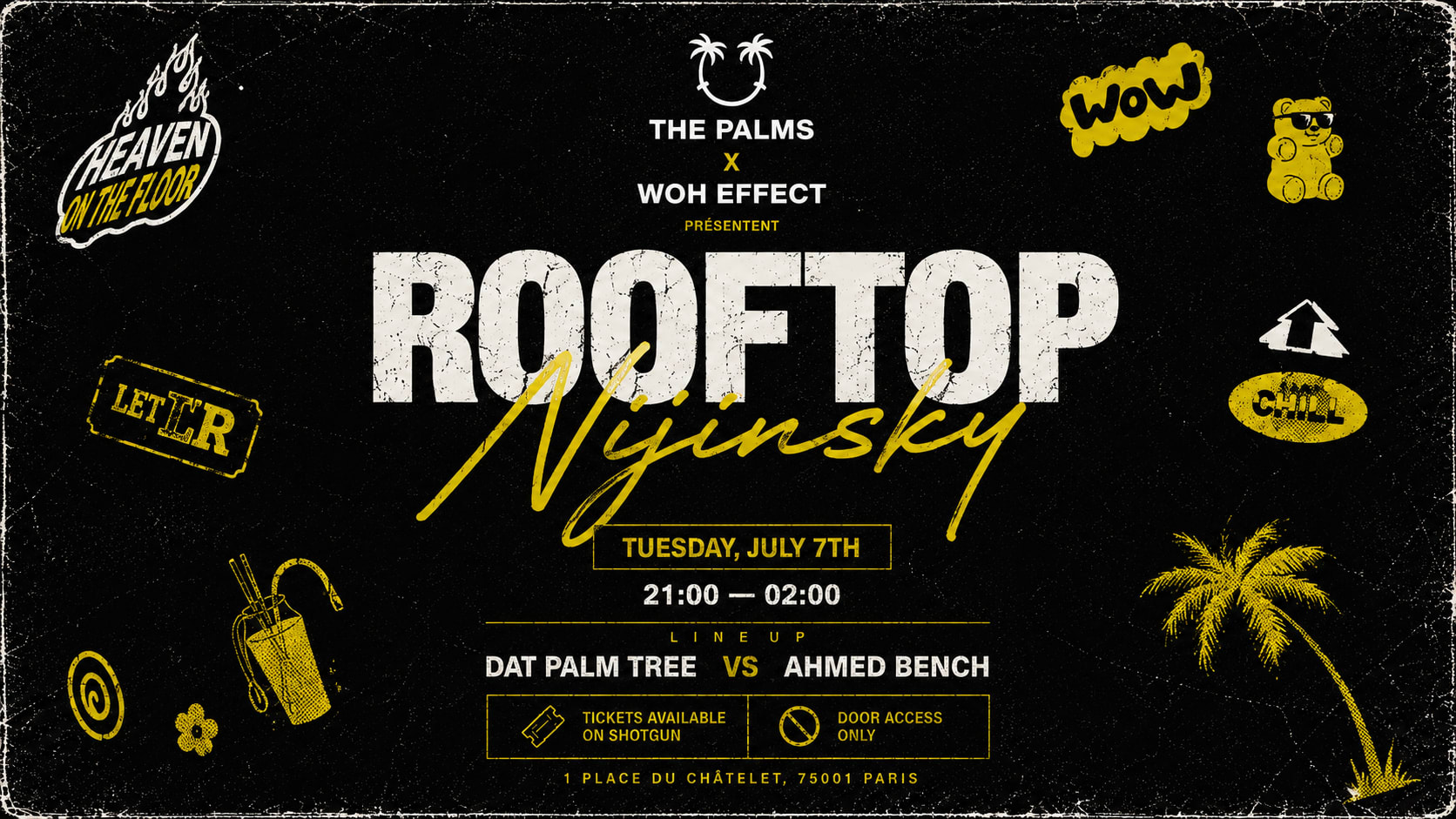 The Palms : Dat Palm Tree Vs Ahmed Bench Cover