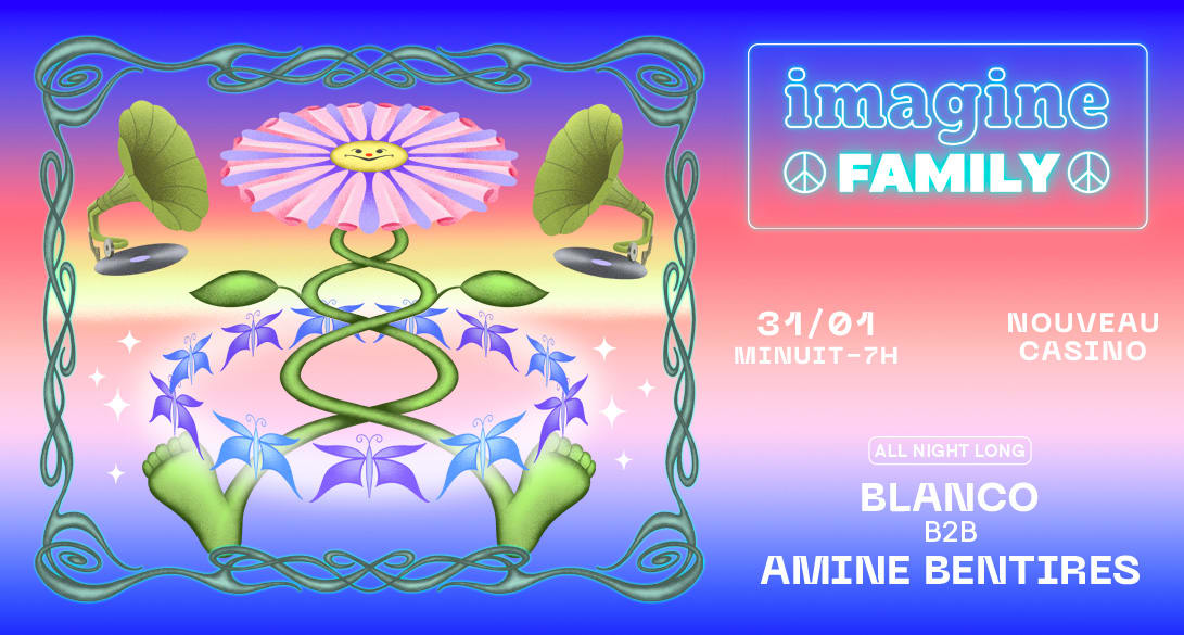 Imagine Family All Night Long VIII:Blanco B2b Aminebentires Cover