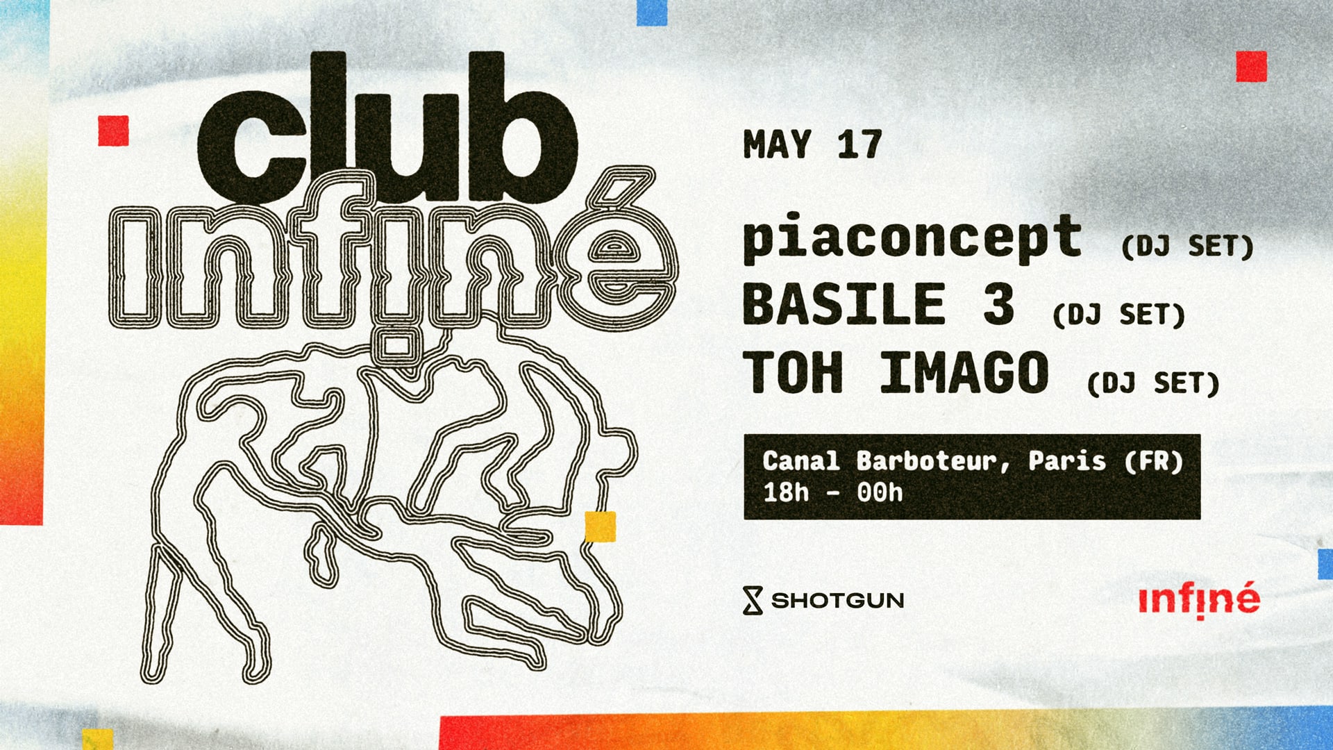 Club Infiné: Piaconcept + Basile3 + Toh Imago Cover