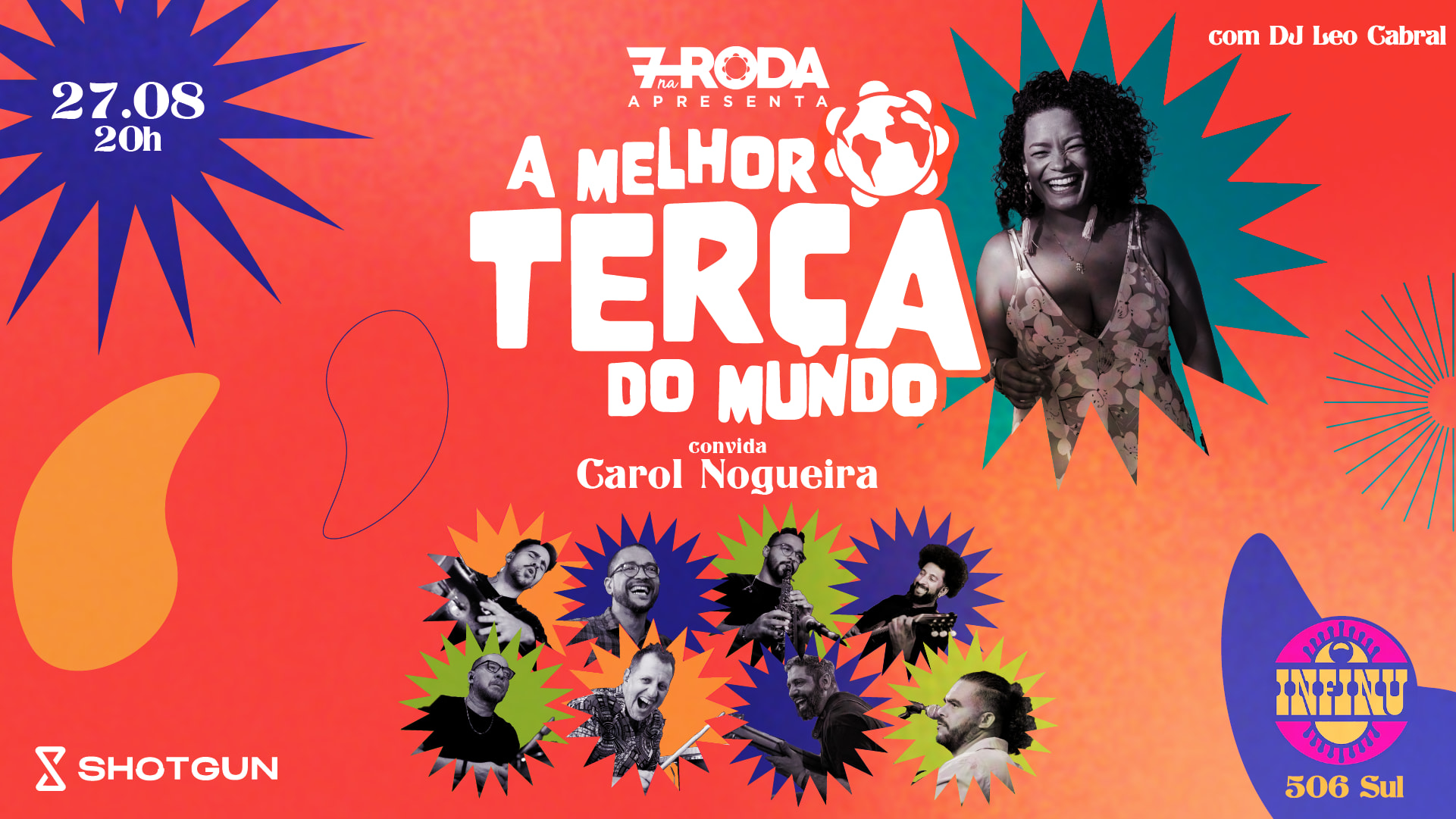 7naroda A Melhor Terça Do Mundo Convida Carol Nogueira Cover