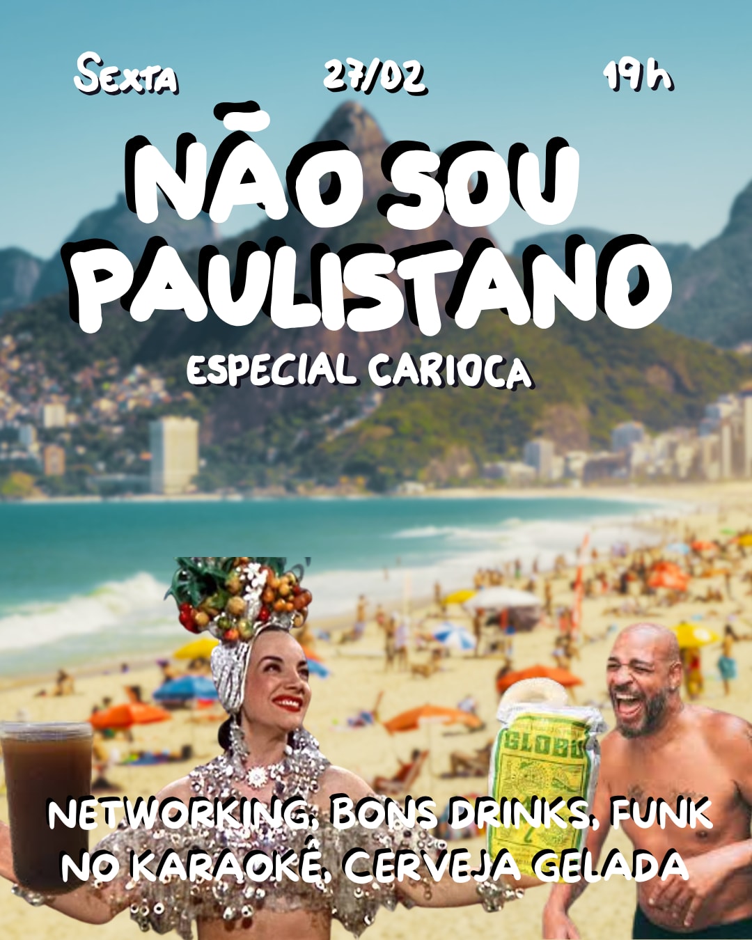 Não Sou Paulistano - Especial Cariocas Cover