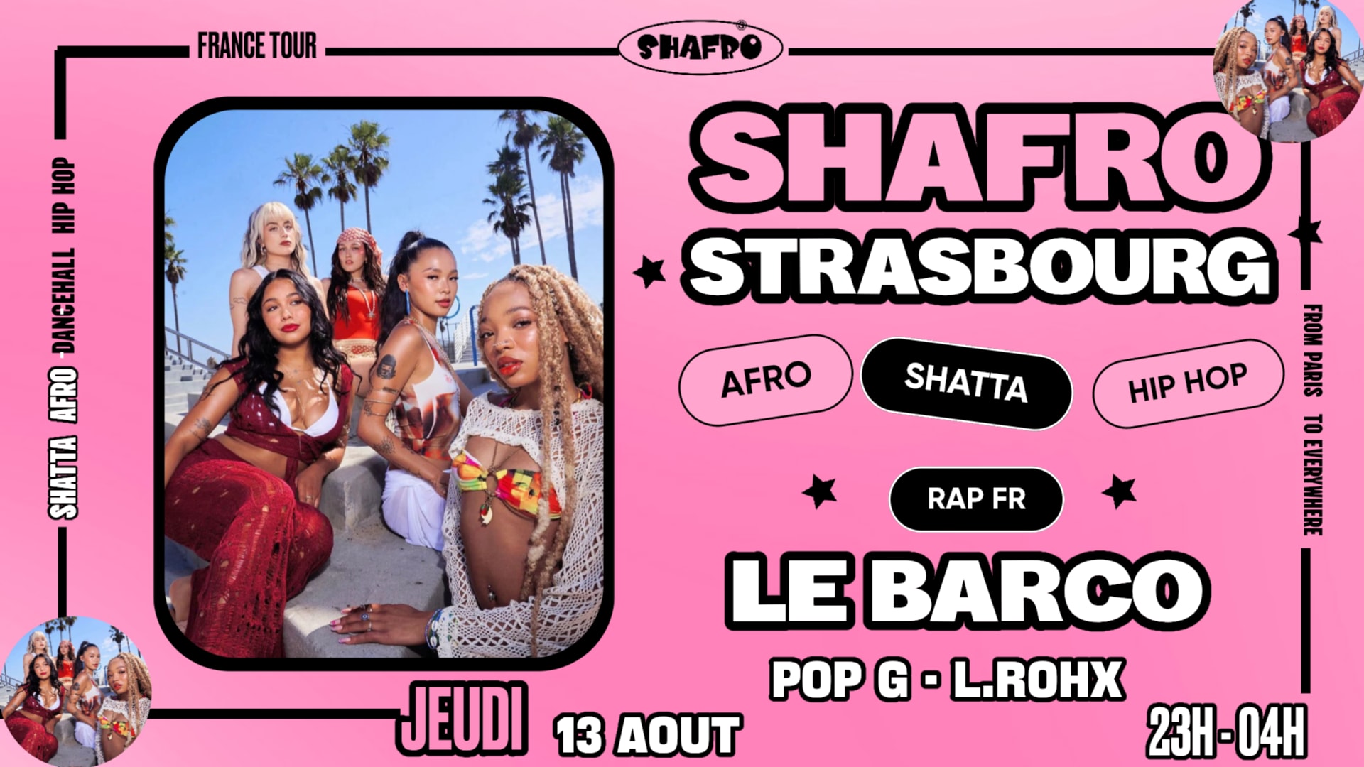 Shafro @Strasbourg #5 : Afro,Shatta,Dancehall Cover