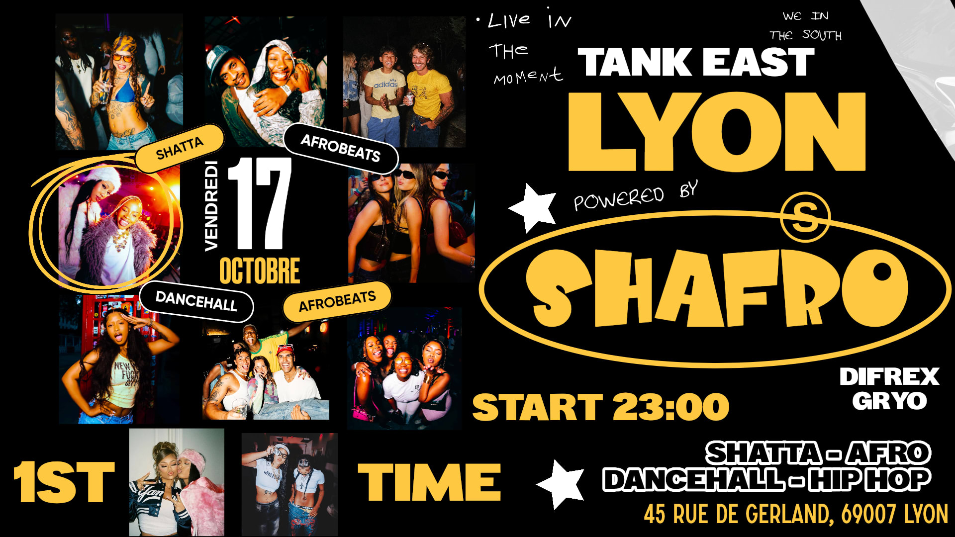 Shafro - Lyon 1st Time Afro - Shatta - Dancehall & More Cover