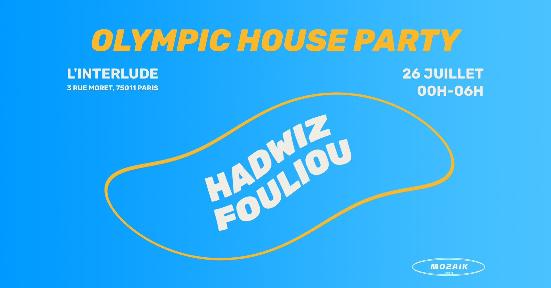 Olympic House Party Cover