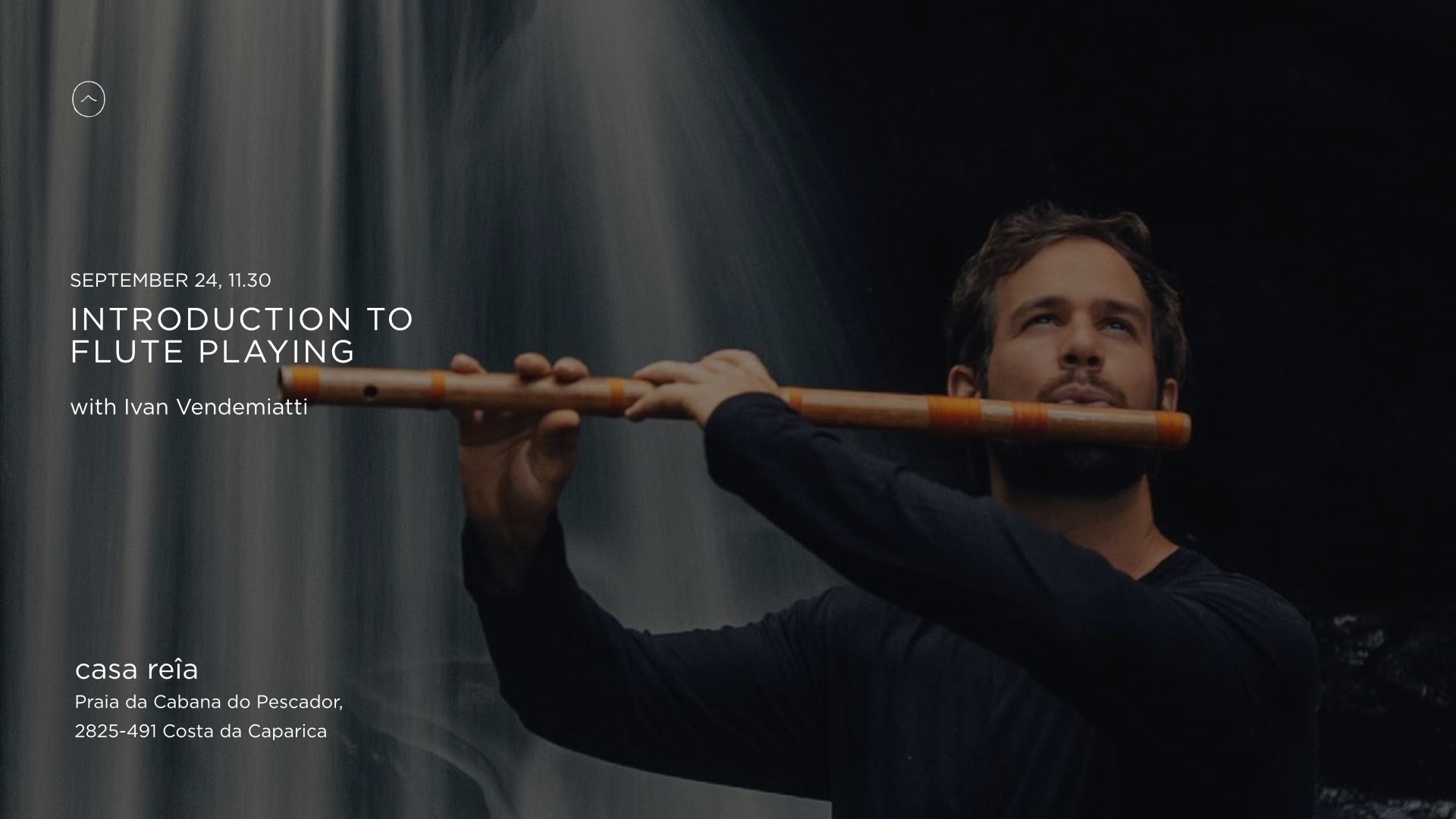 Workshop - Introduction To Flute Playing With Ivan Vendemiatti Cover