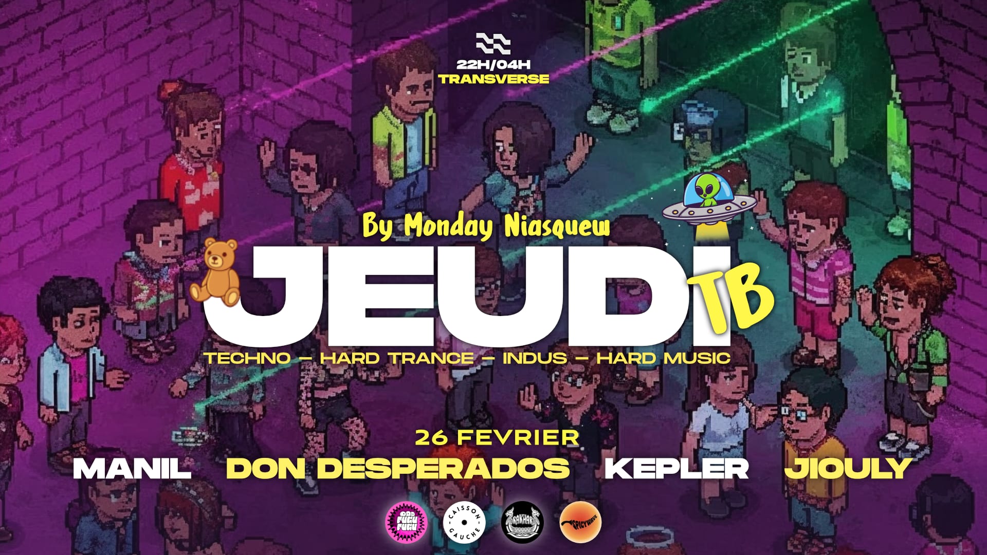 Jeudi Tb ! - Jeudi 26 Fév - (By Monday Niasquéw) Cover