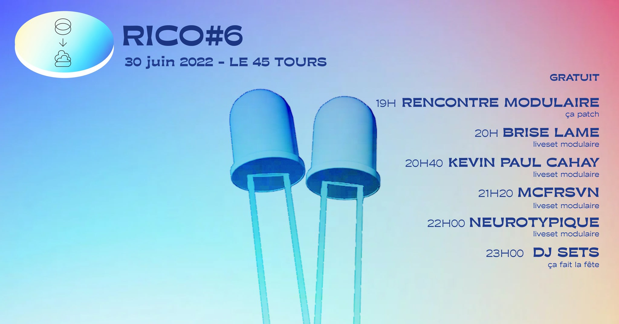 Rico#6 - Mcfrsvn - Brise Lame - Kevin Paul Cahay + Dj Set Cover