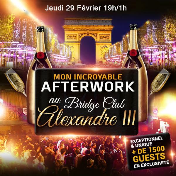 Le + Gros Afterwork De France Au Bridge Club 2000 Personnes Cover