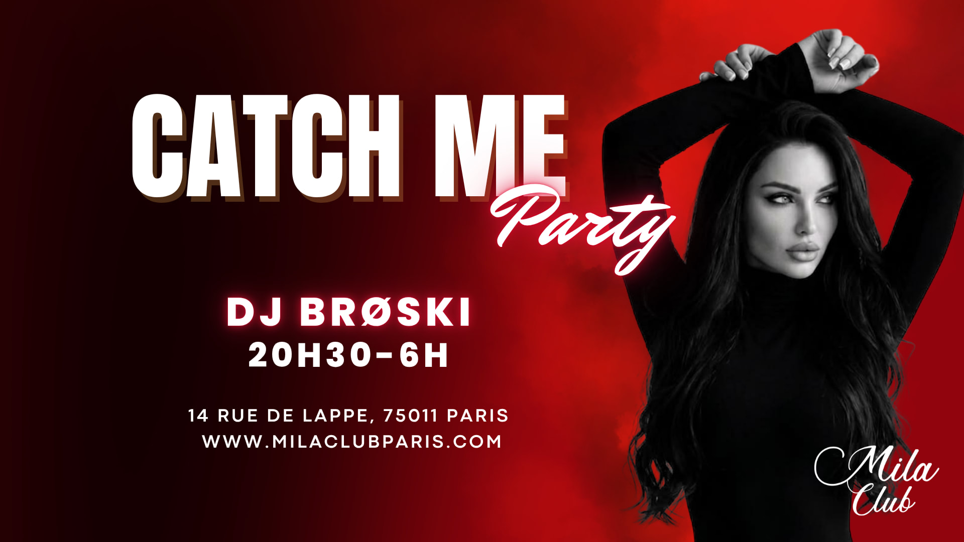 Catch Me - Mila Club Paris Cover