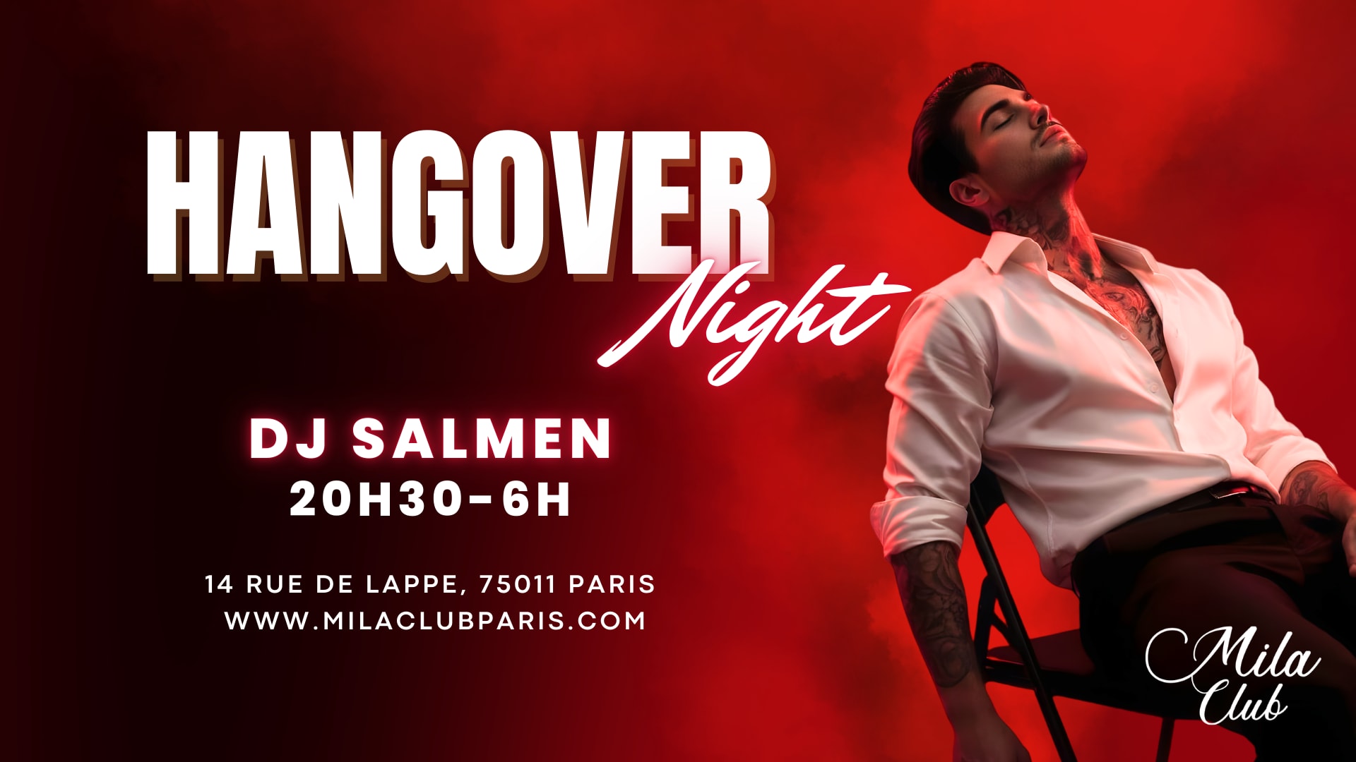 Hangover - Mila Club Paris Cover