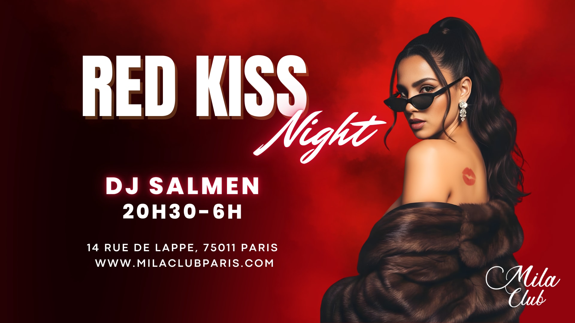 Red Kiss - Mila Club Paris Cover