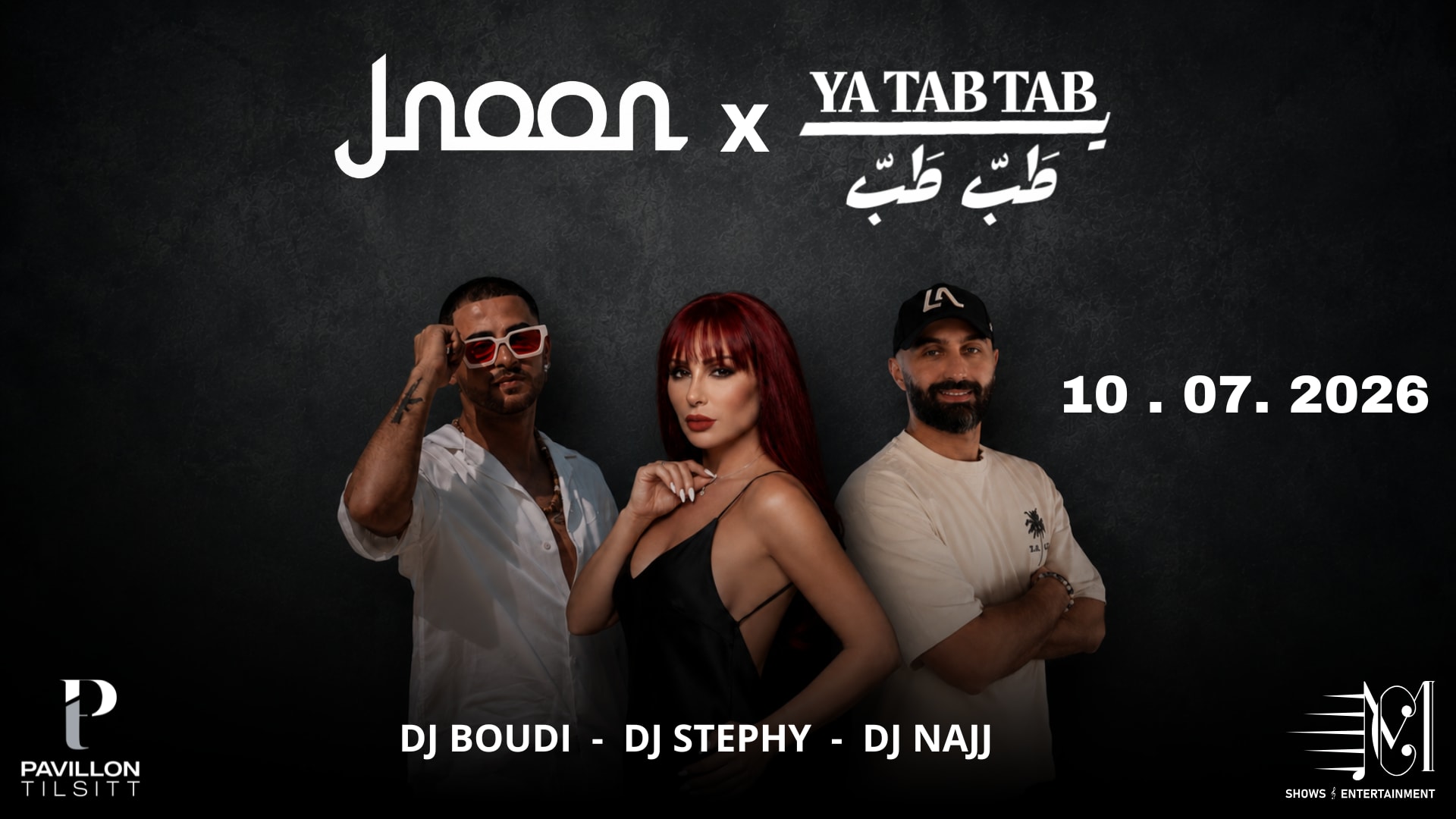 Jnoon X Yatabtab Avec Dj Stephy, Boudi Et Najj Cover