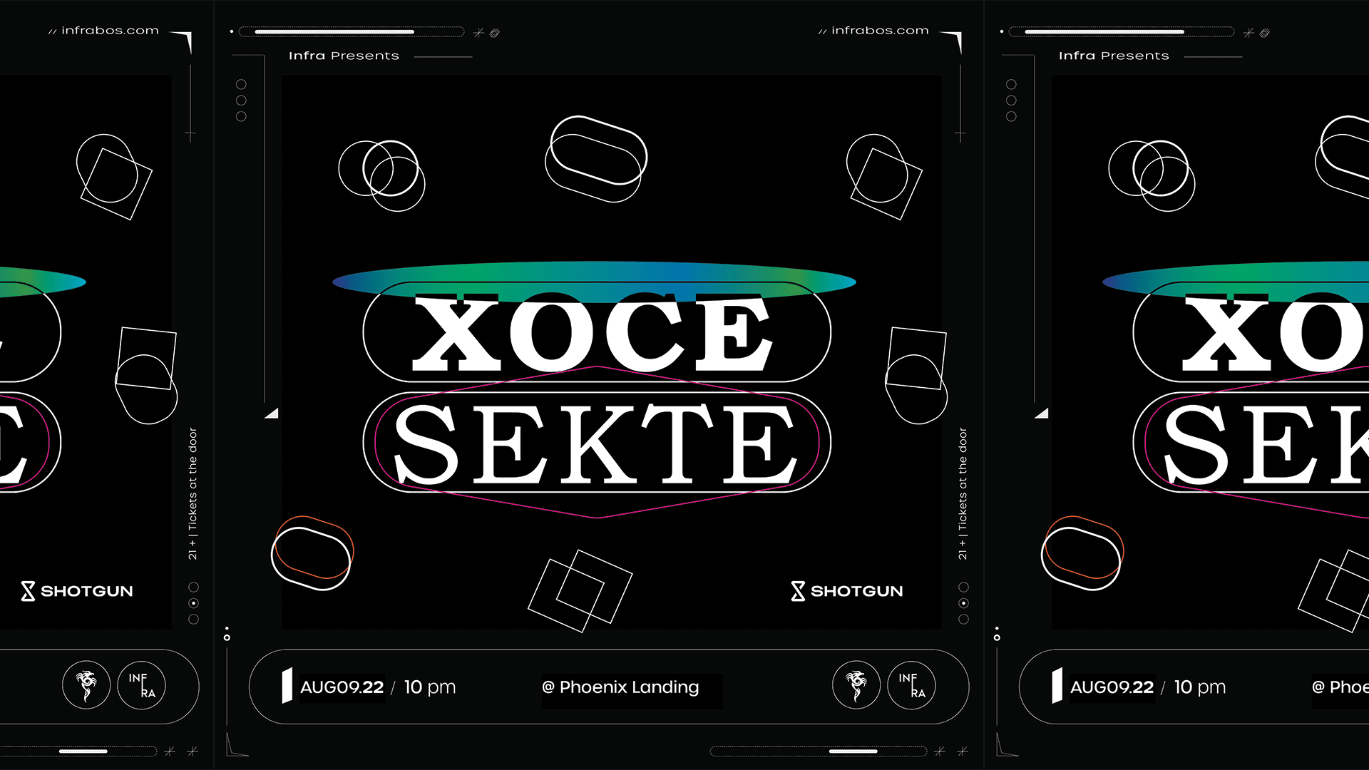 Infra Presents: Xoce // Sekte Cover