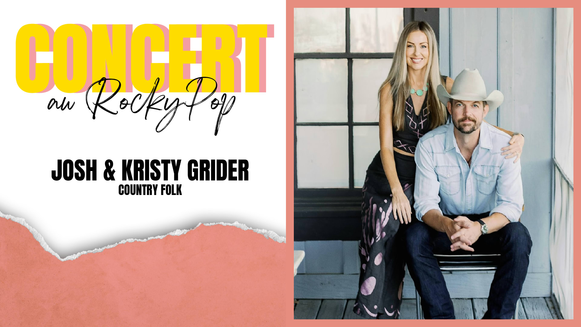 Josh & Kristy Grider | Rockypop Grenoble Cover