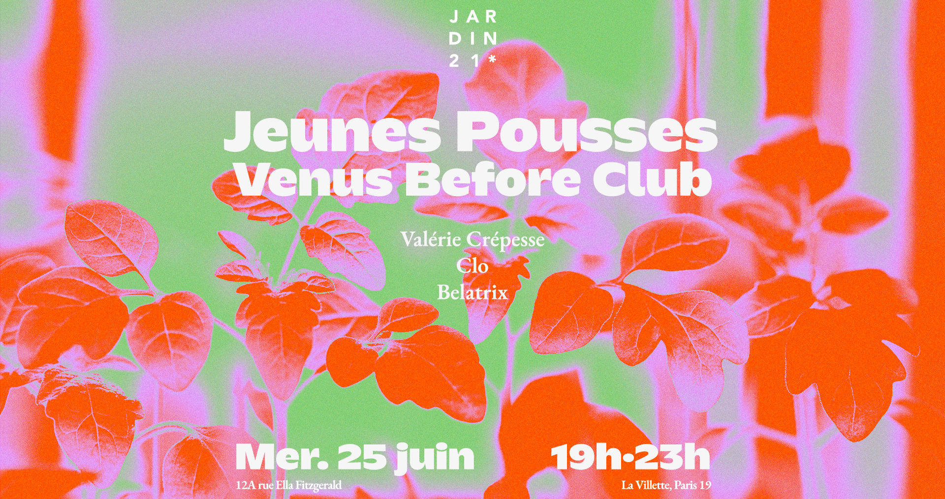 Open Air Jeunes Pousses X Vénus Before Club Cover