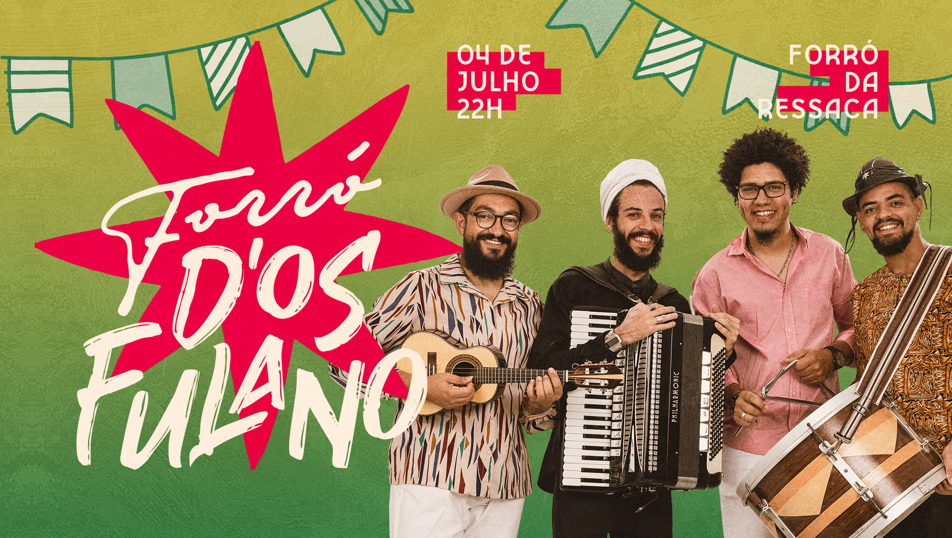 Forró D'os Fulano // Forró Da Ressaca // Julho Cover
