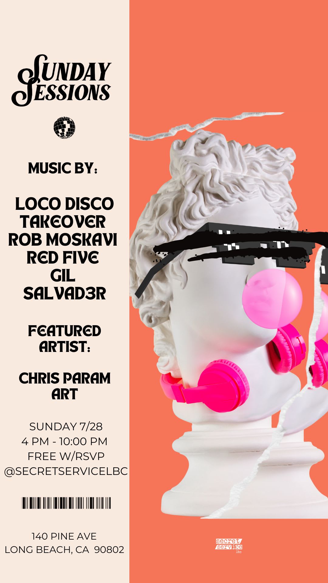 Sunday Sessions Lbc - 7.28 Loco Disco Takeover Cover