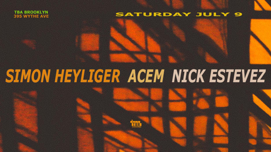 Simon Heyliger, Acem, Nick Estevez Cover