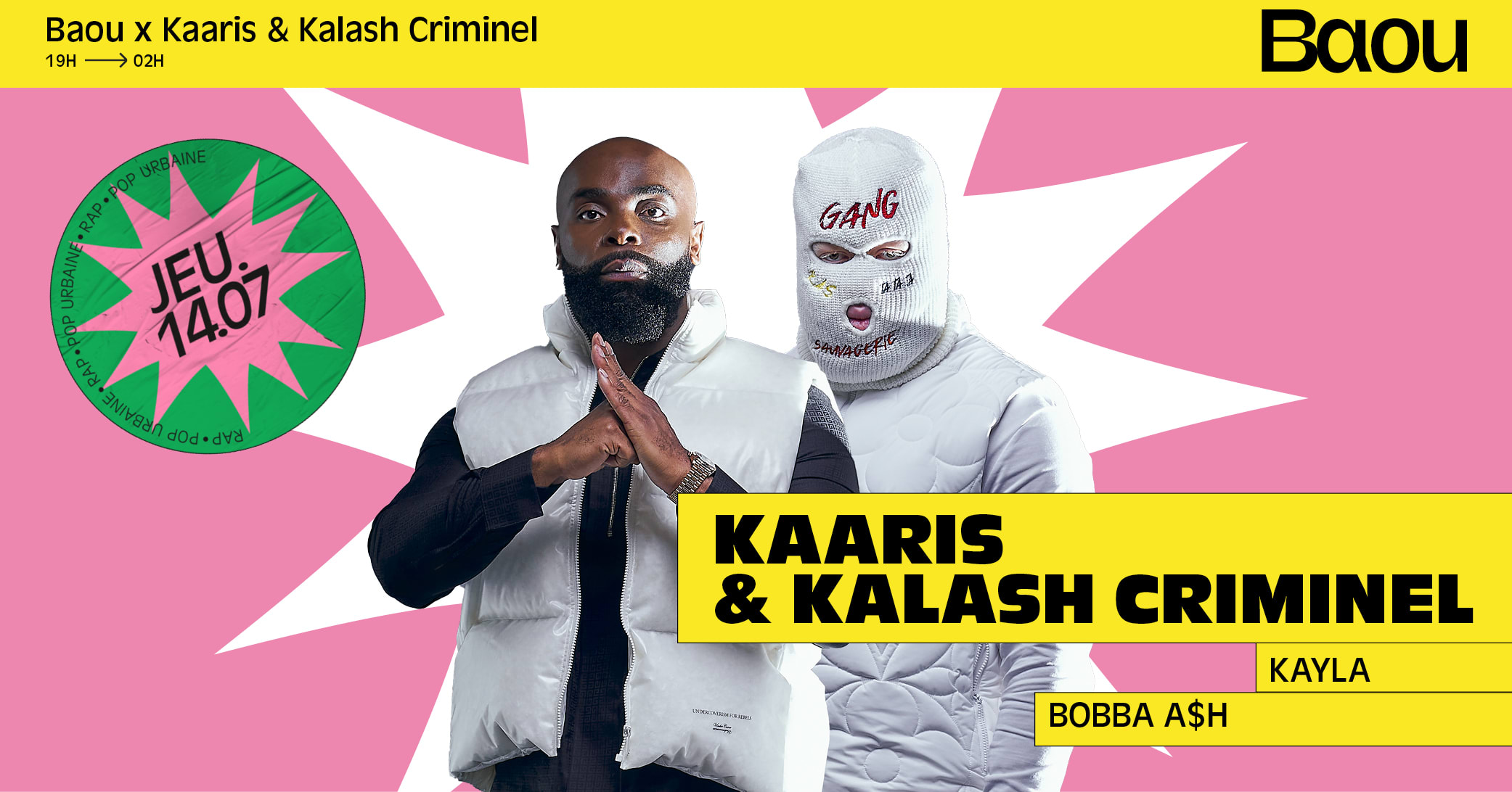 Baou : Kaaris X Kalash Criminel Cover