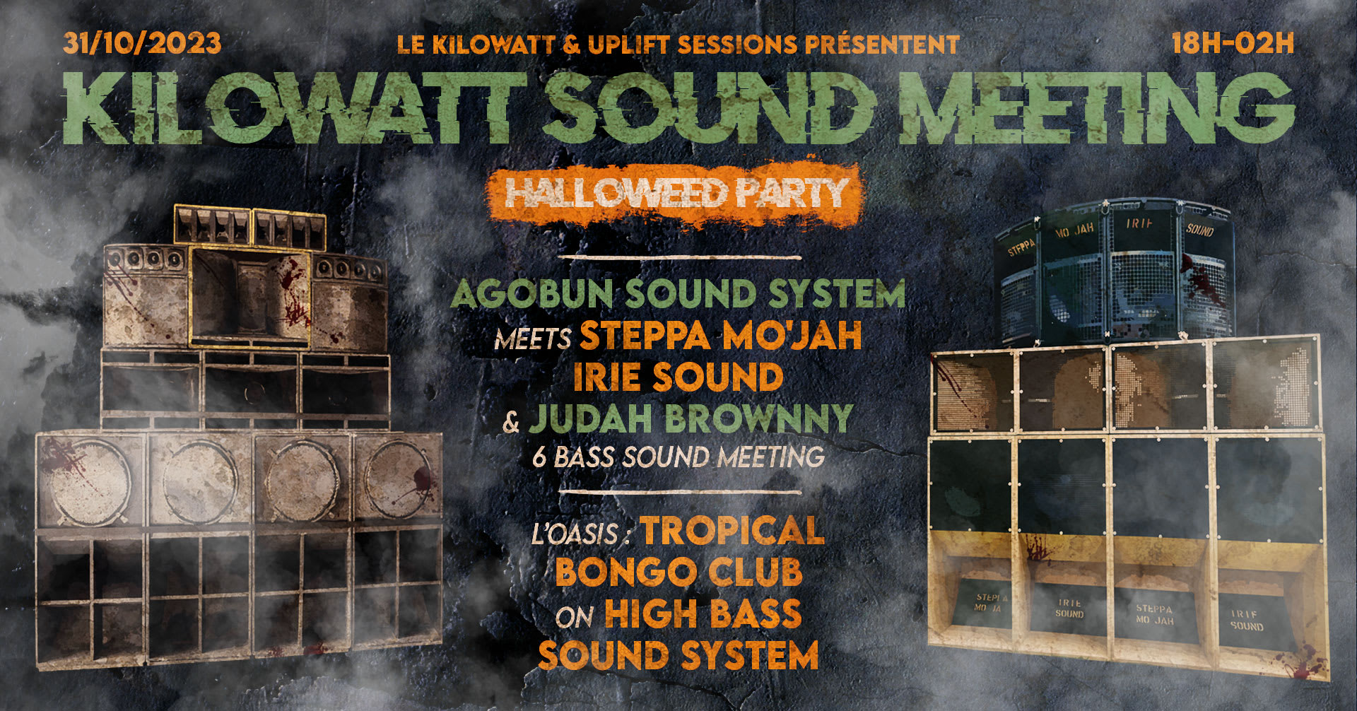 Kilowatt Sound Meeting #2 - Halloweed Party Cover