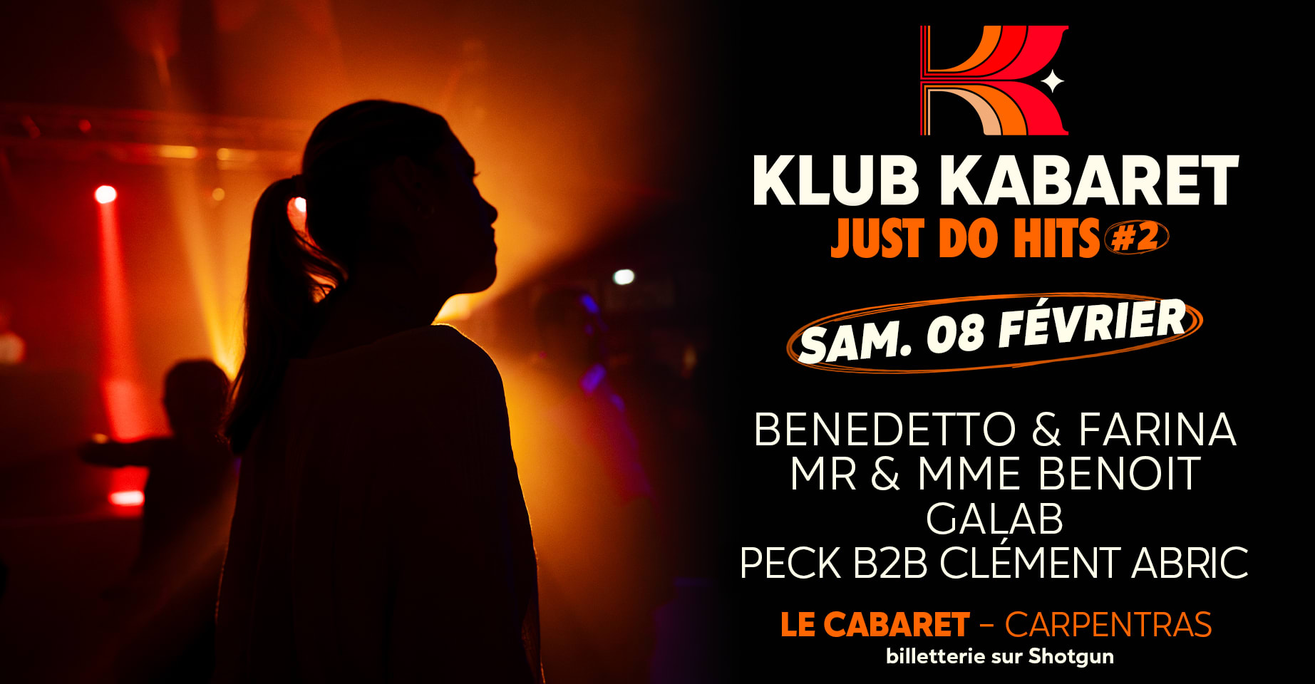 Klub Kabaret • Just Do Hits ! #2 Cover