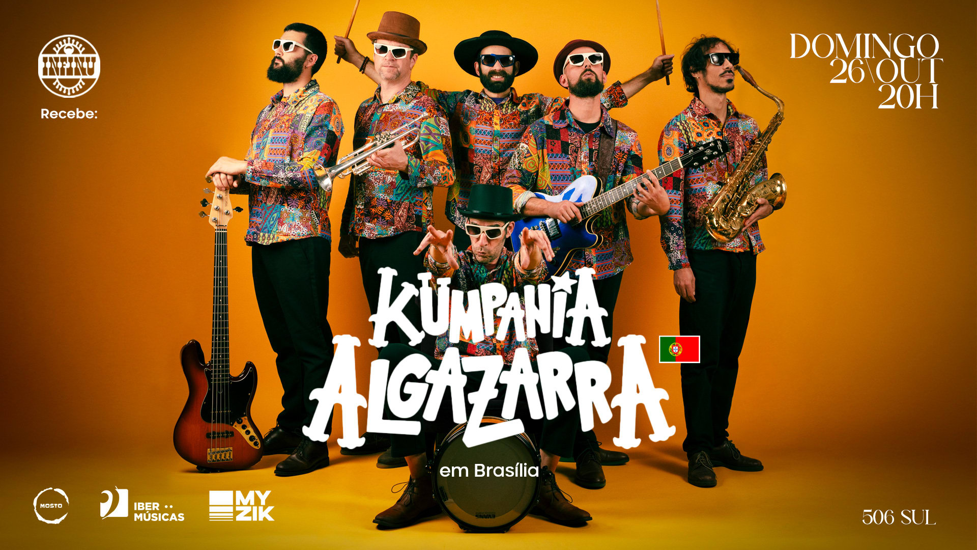 Infinu Recebe Kumpania Algazarra Cover