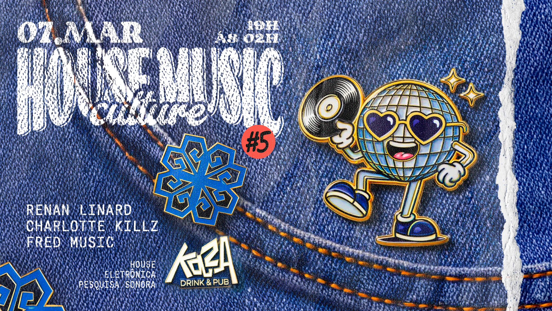 Hmc - House Music Culture #5 Cover