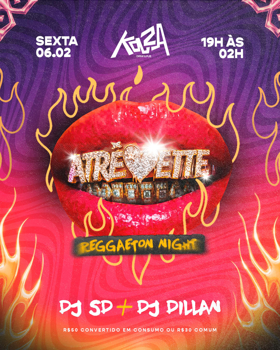 Atrévete - Reggaeton Night No Kaza Cover