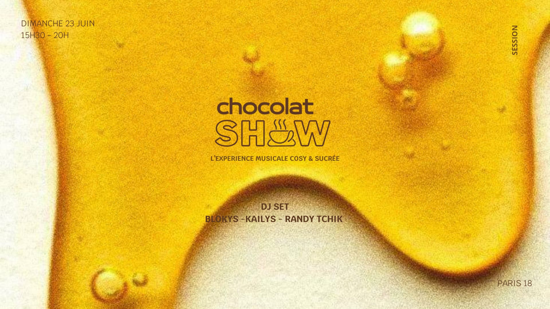 Chocolat Show - Session #6 Cover