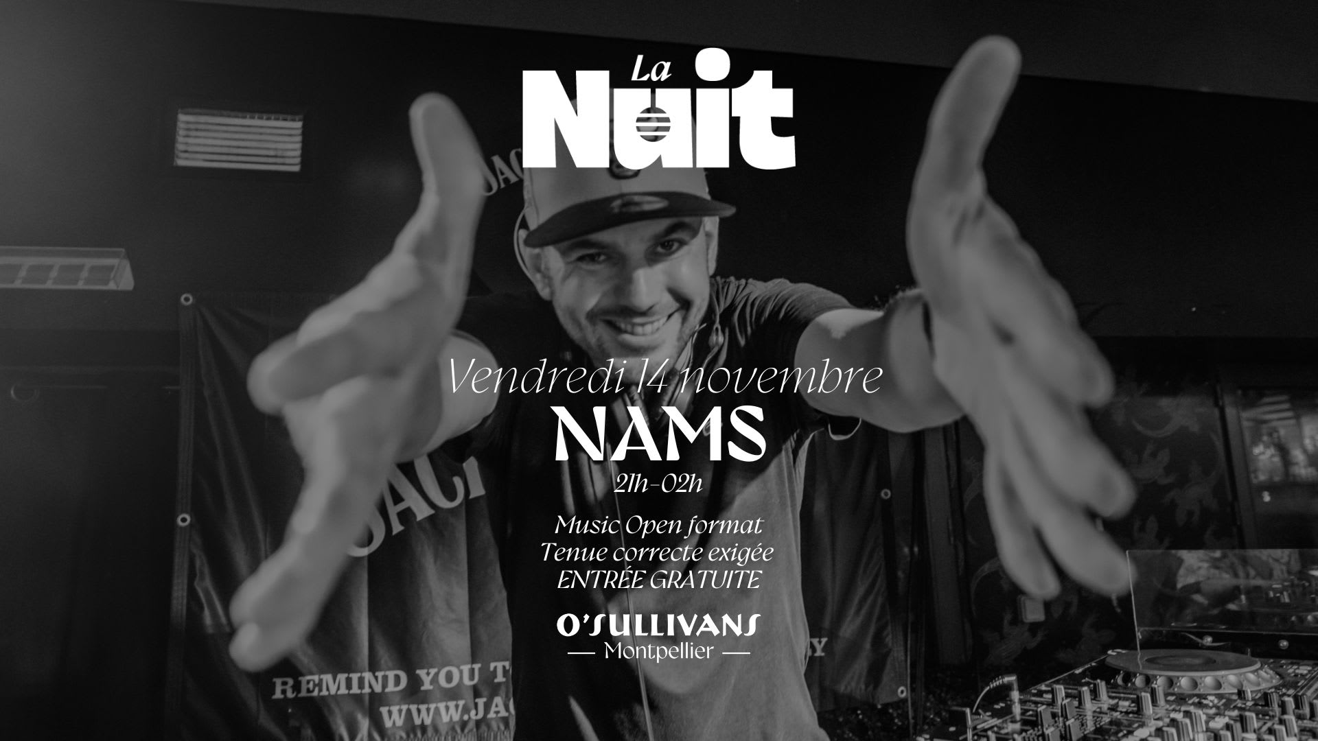 Vendredi 14.11 - O'sullivans Pub Montpellier Cover