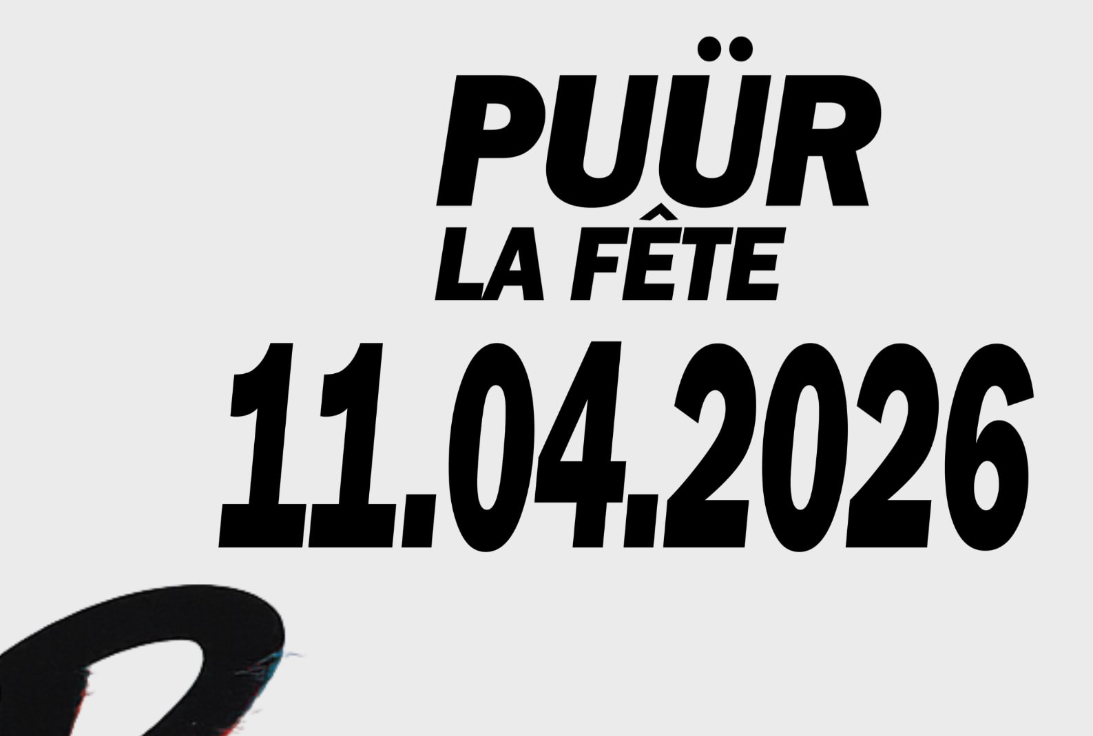 Puür | La Fête [Roanne] 11.04 Cover