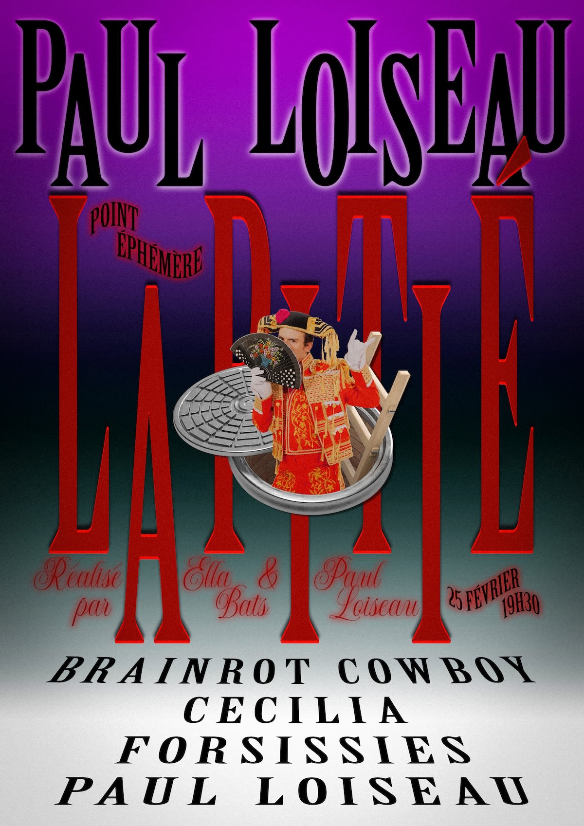 Paul Loiseau X La Pitié Release Party Cover