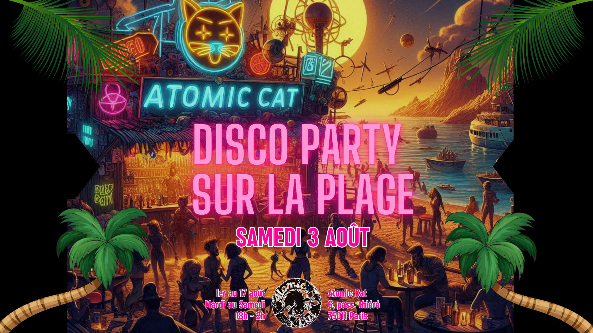 Disco Party @ Atomic Beach Cover