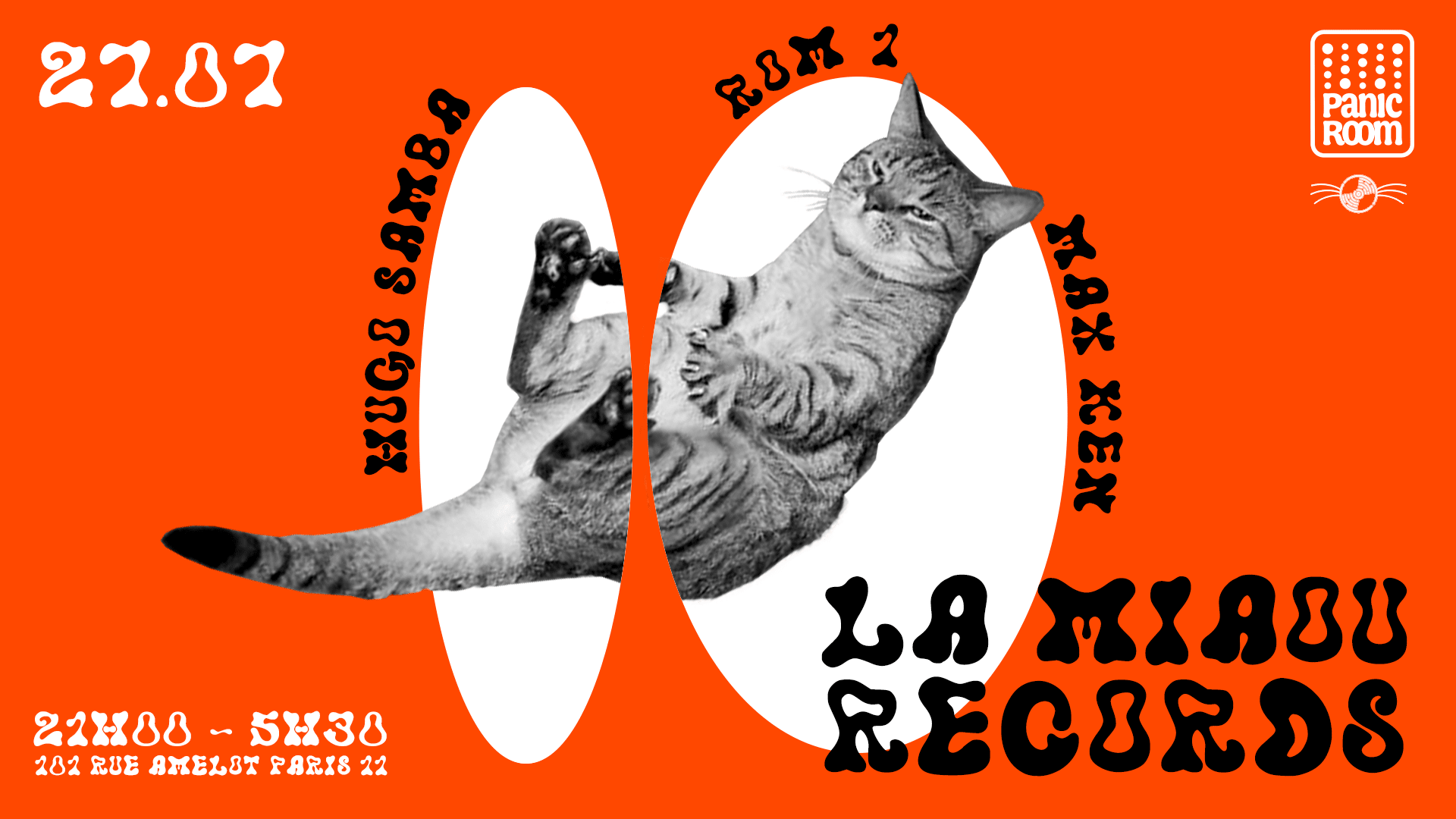 La Miaou X Panic Room Cover