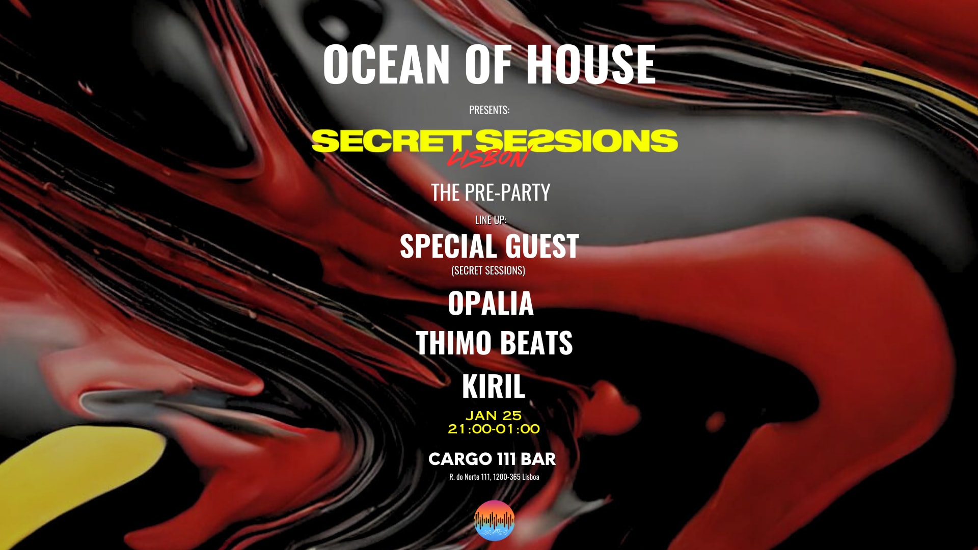 Secret Sessions Pre-Party Cover