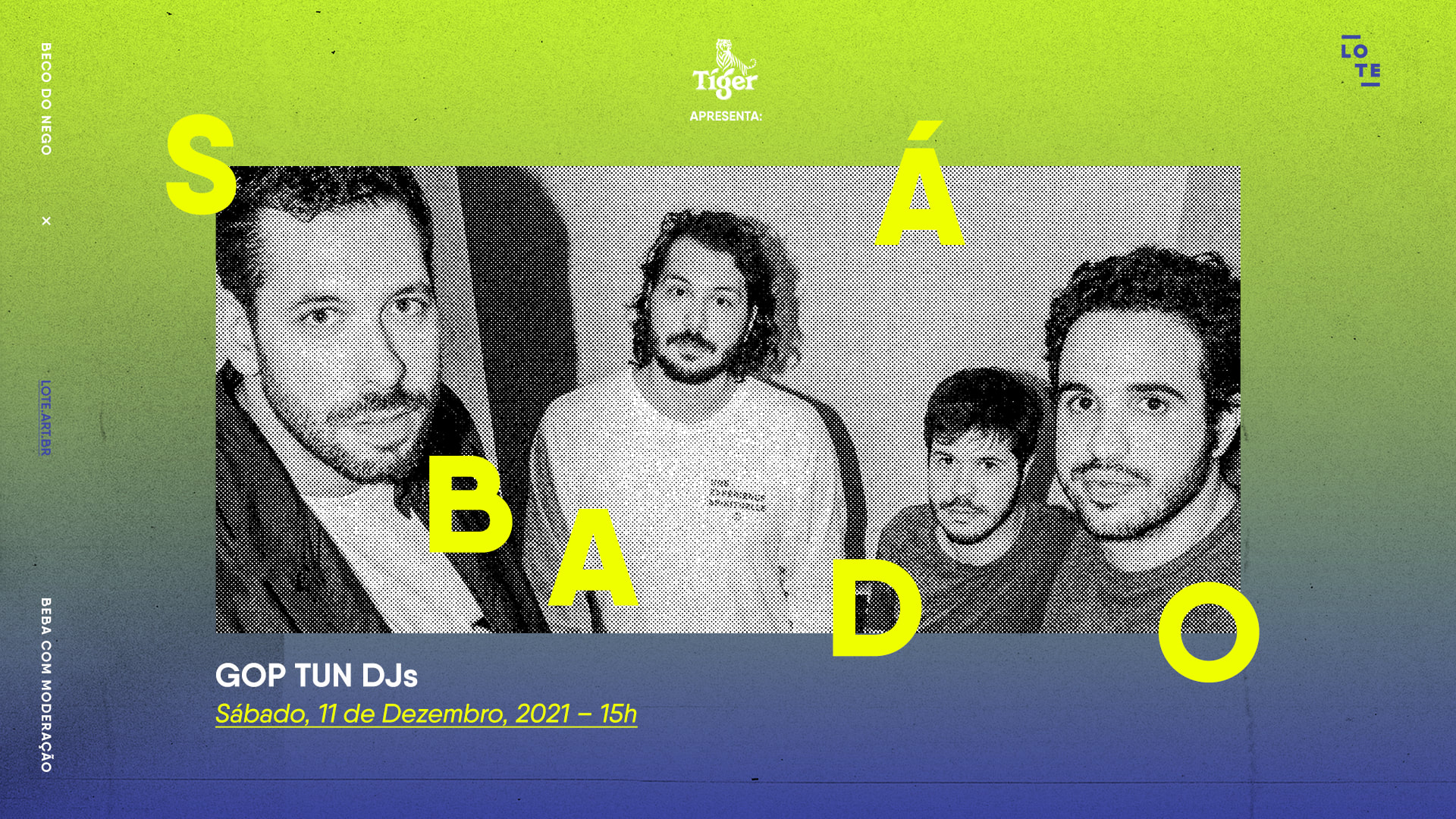 Tiger Apresenta: Gop Tun Djs - Lançamento Wild Combination X Surreal Cover