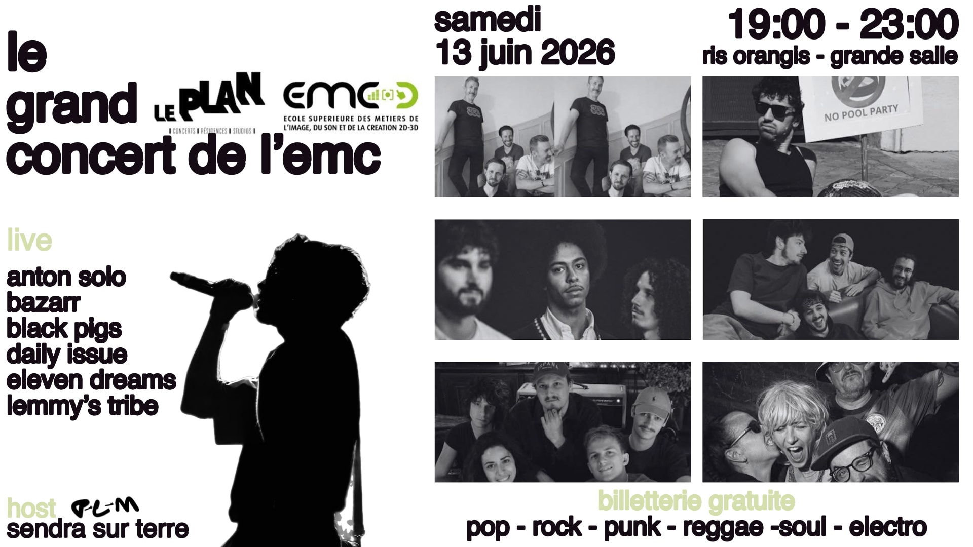 Le Grand Concert De L'emc - 13 Juin 2026 Cover