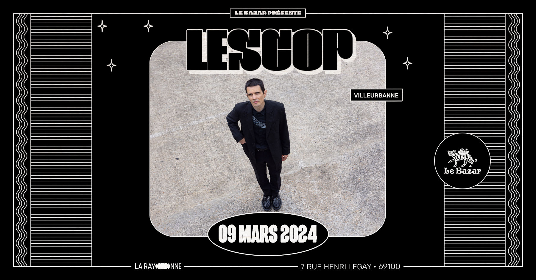 Lescop Cover