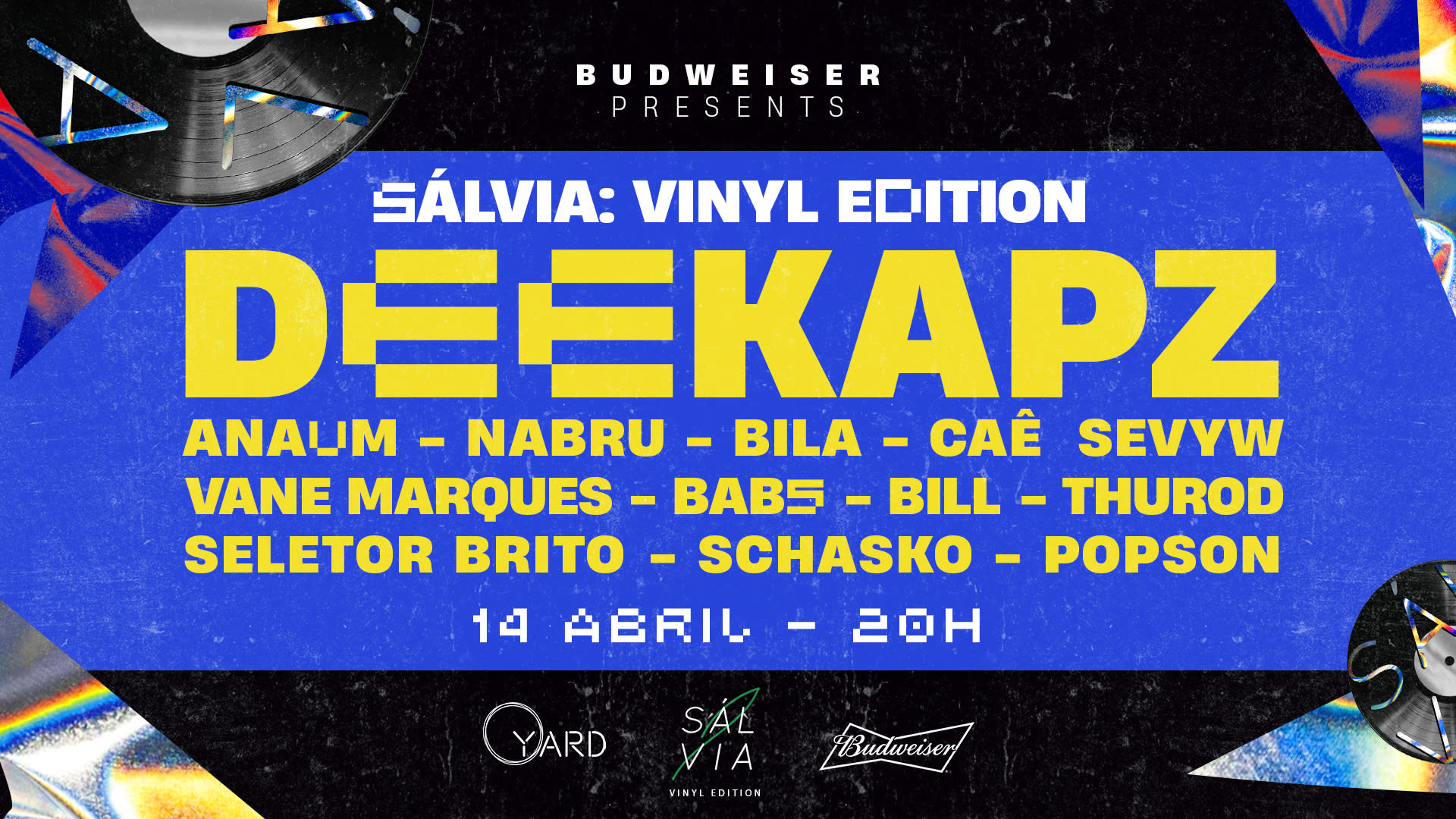 Budweiser Presents: Sálvia - Deekapz Cover