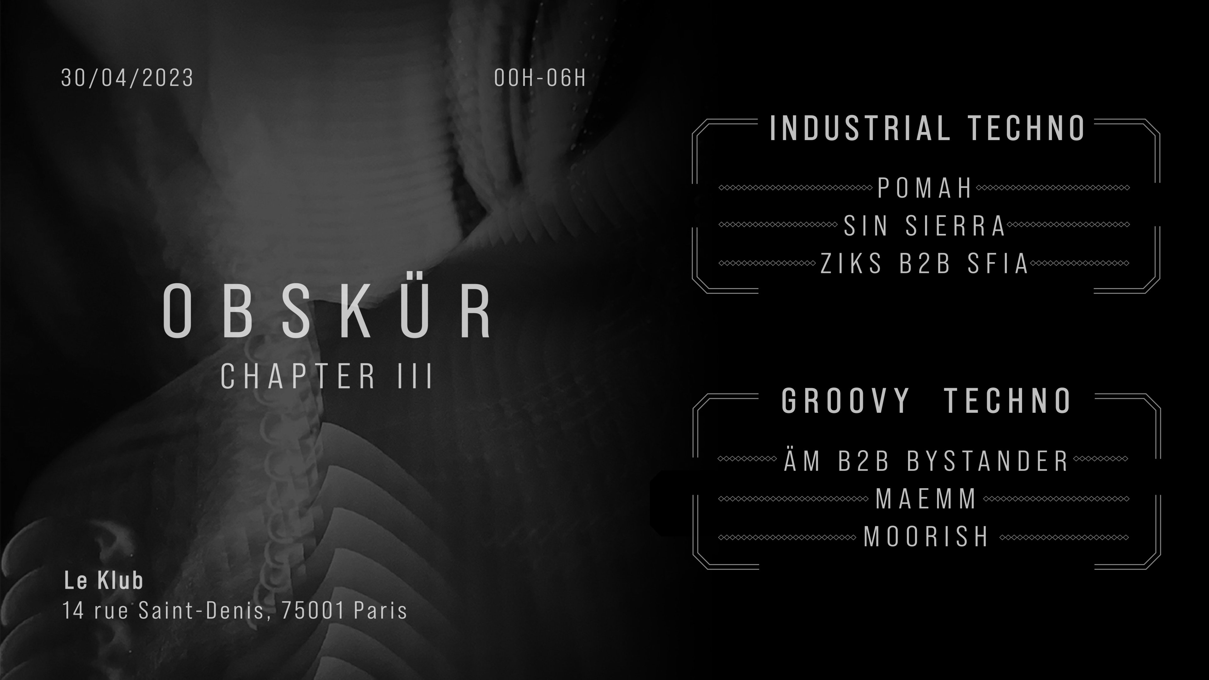 Obskür : Chapter III (Veille De Jour Férié) Cover