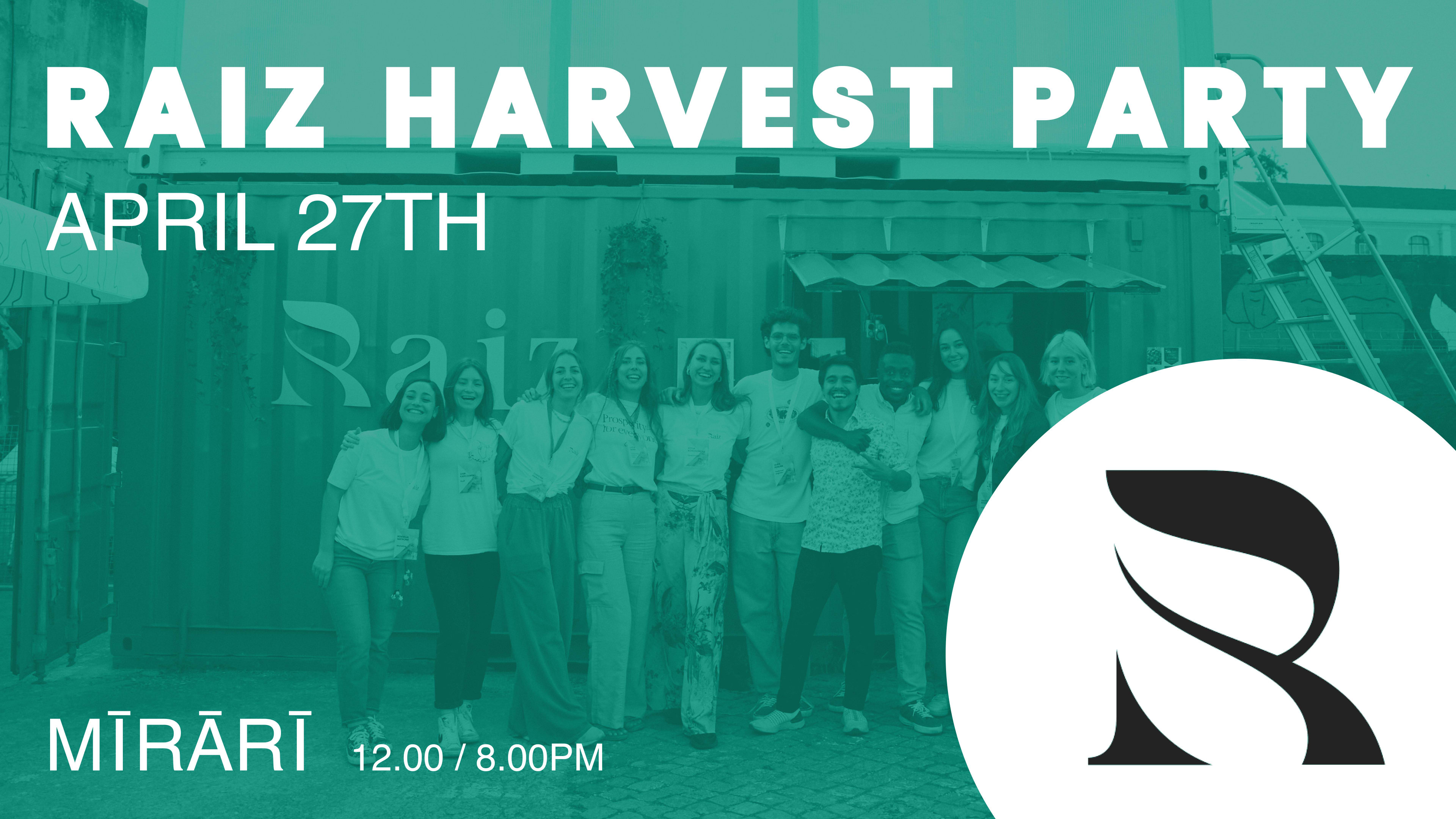 Raiz Harvest Party Cover