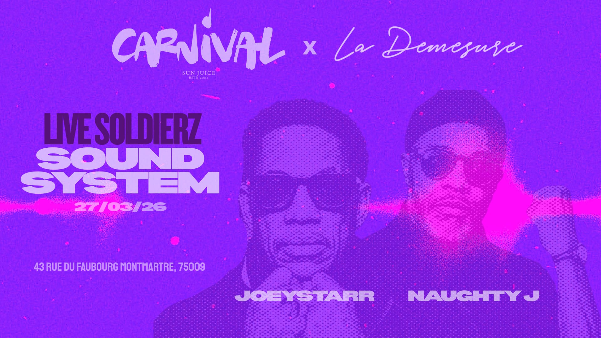 Live Soldierz At La Démesure Cover