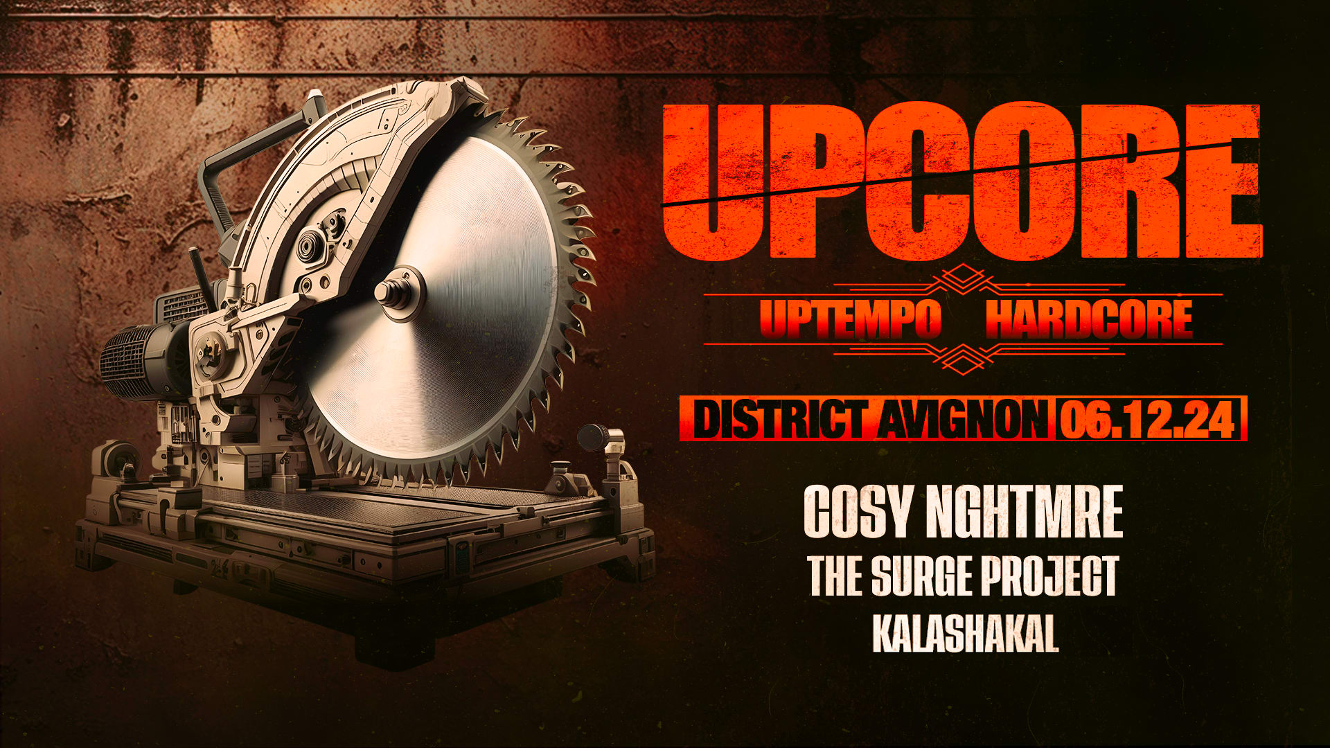 Upcore - Uptempo / Hardcore : District Avignon 06.12 Cover