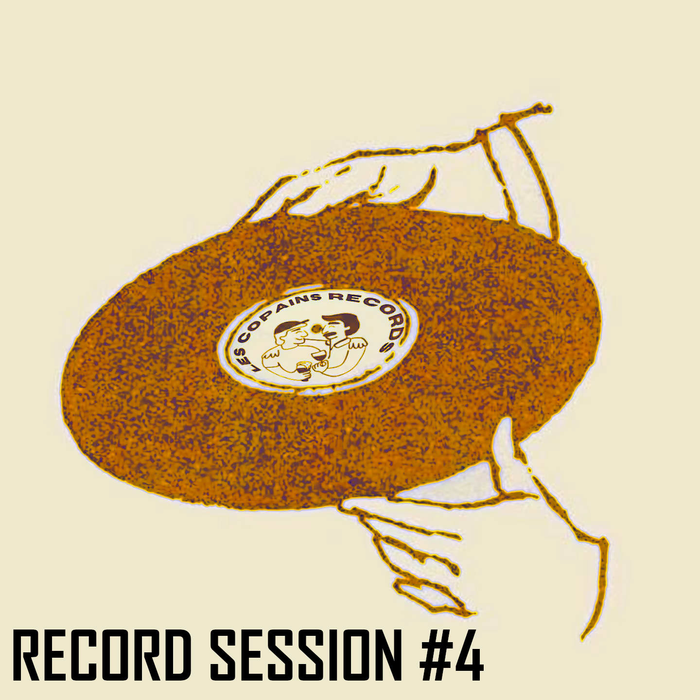 Henrique - Record Session #3 - Les Copains Records Cover